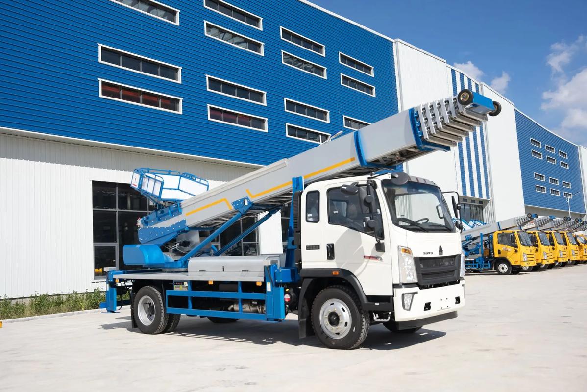 屏南县出租云梯车高空作业车 建筑垃圾搬运